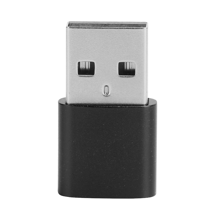 Jormftte Type-C – USB adapter, kompakt, fekete