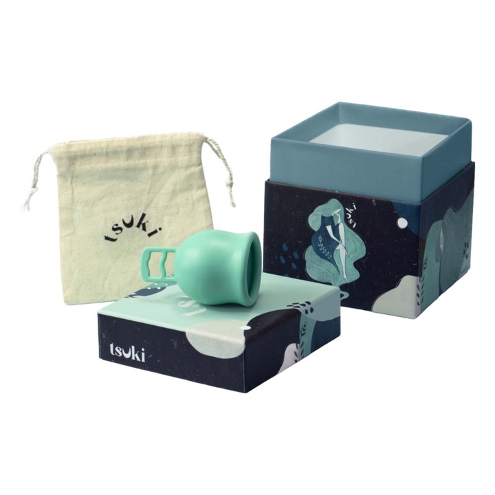 Cupa menstruala Tsuki Rhea marimea B + cutie