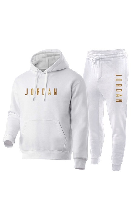 Sport atléta, Jordan, 2 db, Fehér, Fehér, L