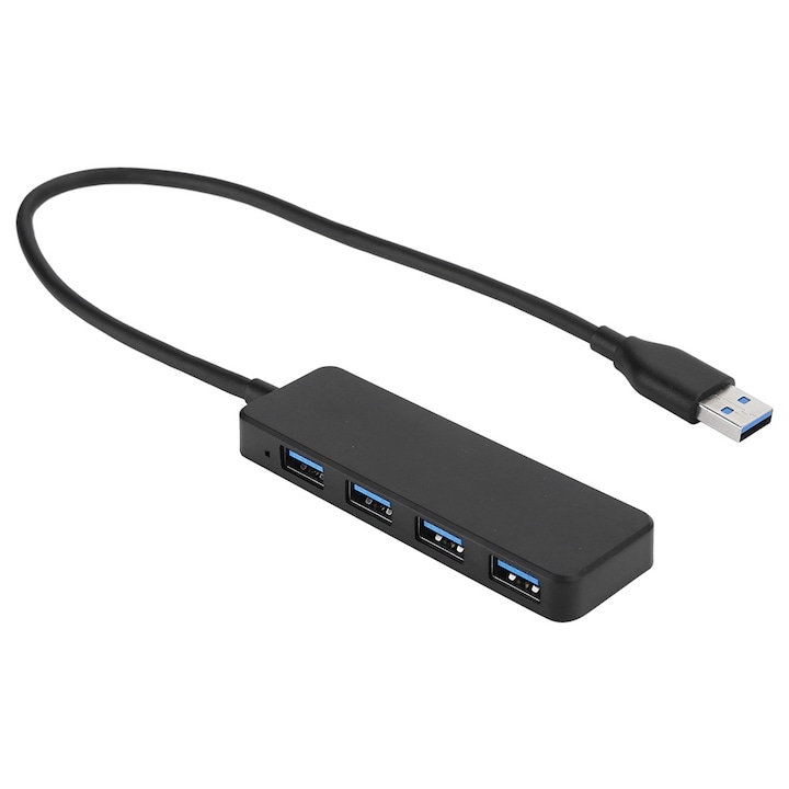 Jormftte 4 portos USB hub, 5Gbps, kompakt, könnyen hordozható