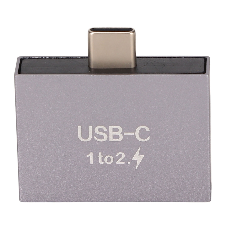 Jormftte USB C – USB 2.0 adapter, 2 az 1-ben, 10Gbps, laptopokhoz és mobileszközökhöz