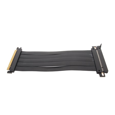 PCIE 4.0 X16 GPU Riser-kabel - Grafische Kaart - Flexibele Extender Zwarte Rtx 4090 4080 4060 Serie Rx 7000 Serie Snelle Verlengkabel Geschikt Voor Mining Universeel
