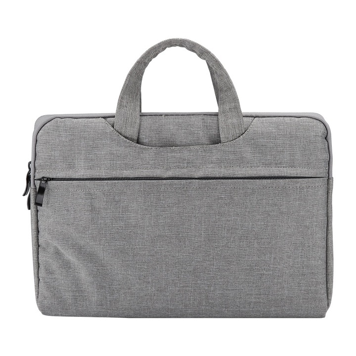 Jormftte laptoptáska, vízálló, 11 hüvelykes, világosszürke, hordozható kialakítás, könnyen szállítható
