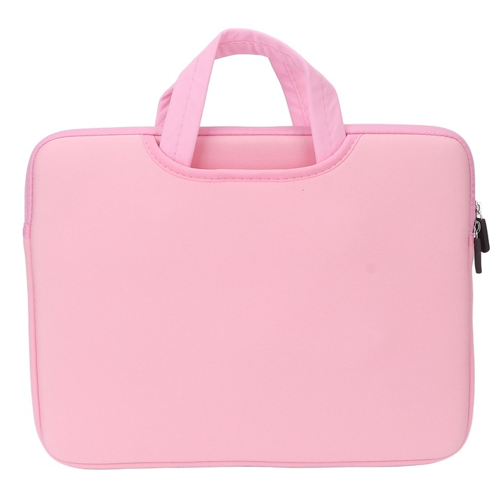 13 hüvelykes laptop táska, Jormftte, 360 fokos védelem, rózsaszín, szivacs és szövet anyag