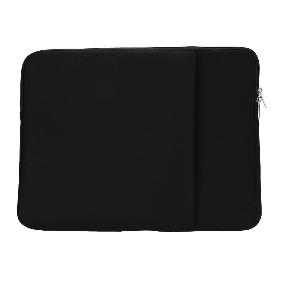 Geanta pentru laptop 15.6 inch, Peysaitr, material T Cloth + spuma de memorie, neagra, ultra subtire