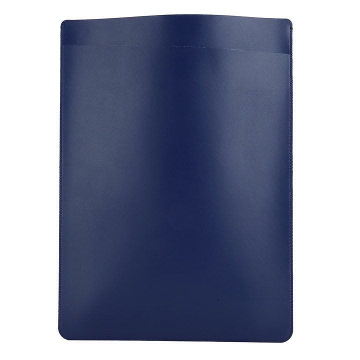 Jormftte laptop táska, szintetikus mikroszálas bőr, vízálló, 15,4 hüvelykes, kék