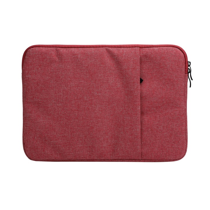 Jormftte 13 hüvelykes laptop táska, védő, strapabíró, piros