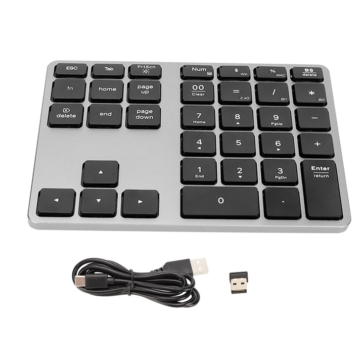 Capace tastatura 108 taste Jormftte inaltime OEM doua culori ergonomic, violet, roz, alb