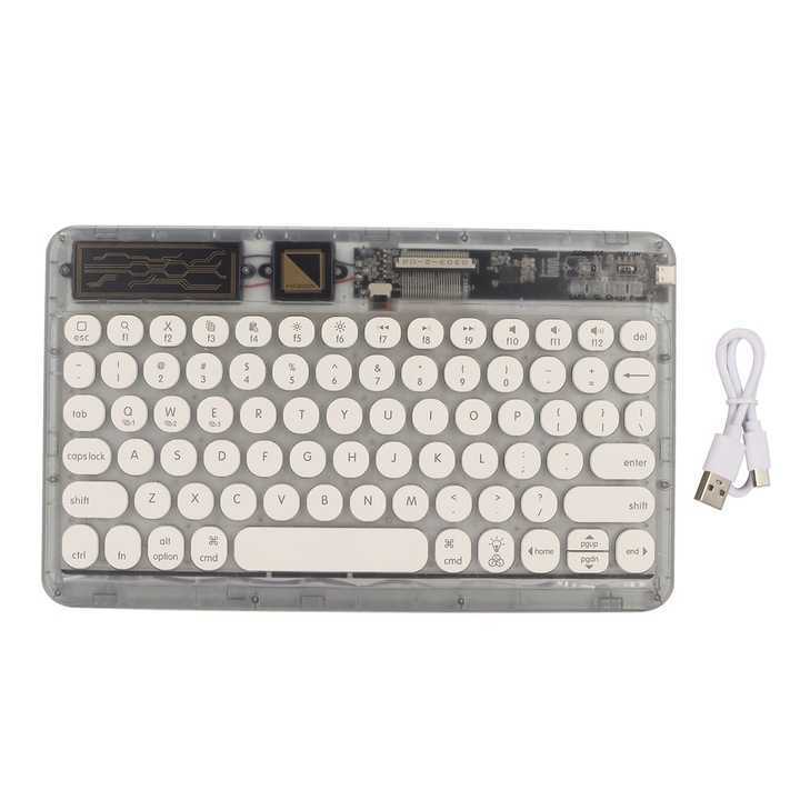 Set de 127 capace de taste PBT Jormftte pentru tastaturi mecanice, design ergonomic, rezistent la ulei, multicolor