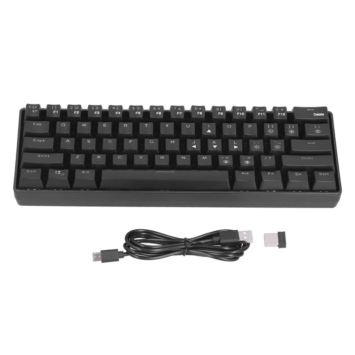 Capace de taste din rasina Jormftte, rezistente la coroziune, pentru tastaturi mecanice, culoare albastra, set de accesorii.