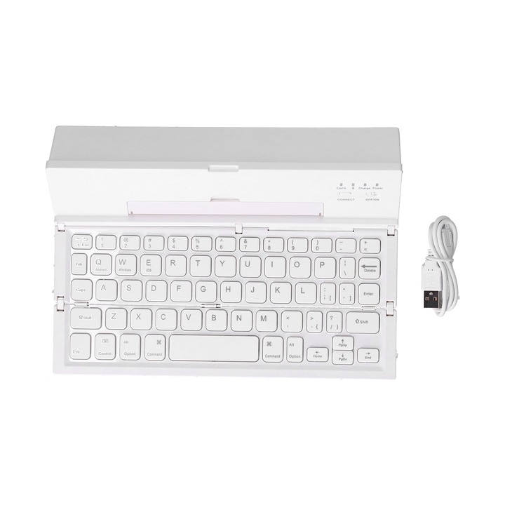 Tastatura mecanica DIY Jormftte, 67 taste, switch hot swap, culoare mov, cablat
