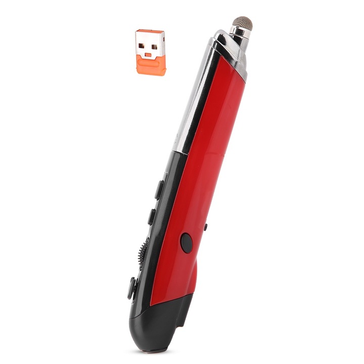 Мишка, 2.4G, Mmgoqqt, ергономичен дизайн, Многоцветен, USB