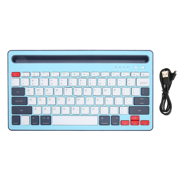 Tastatura si mouse set 104 taste, Jormftte, iluminare RGB, design rezistent la apa, wireless 2.4G