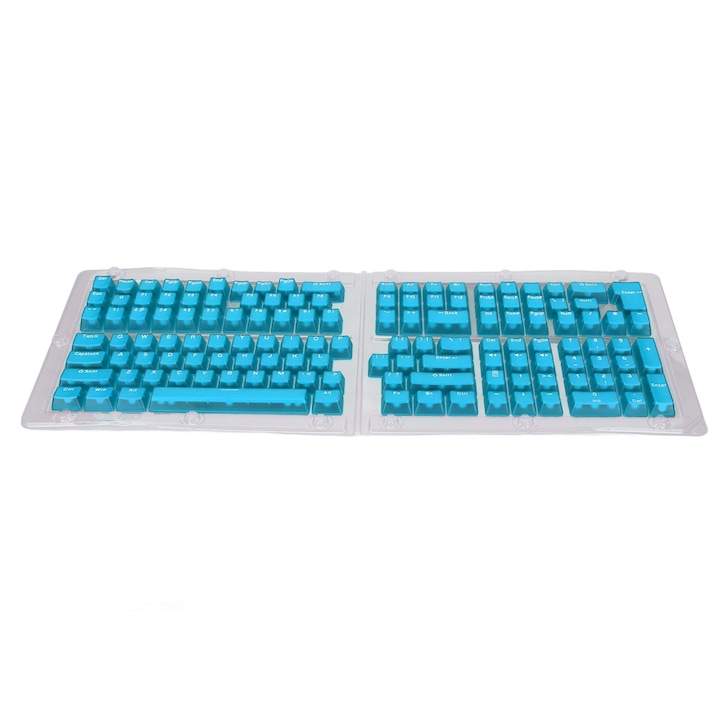 Set de keycap-uri Jormftte pentru tastaturi mecanice, 2 taste, PBT, rezistent la uzura, design ergonomic