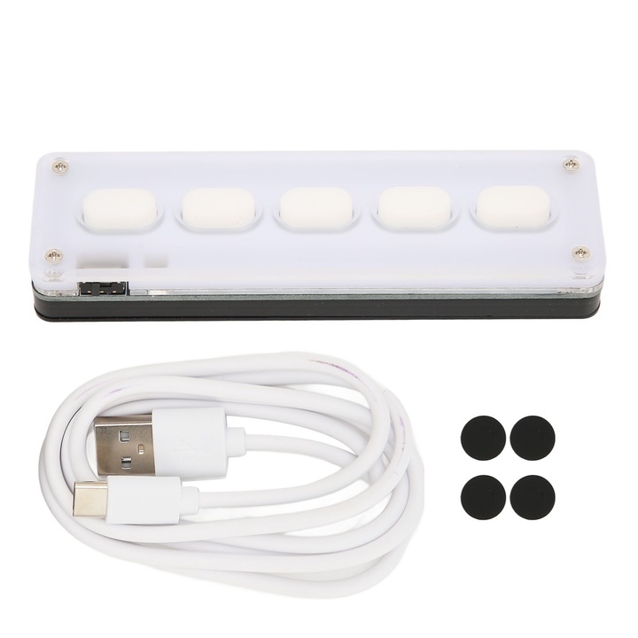 Tastatura Bluetooth portabila Jormftte, design X, acumulator reincarcabil, neagra