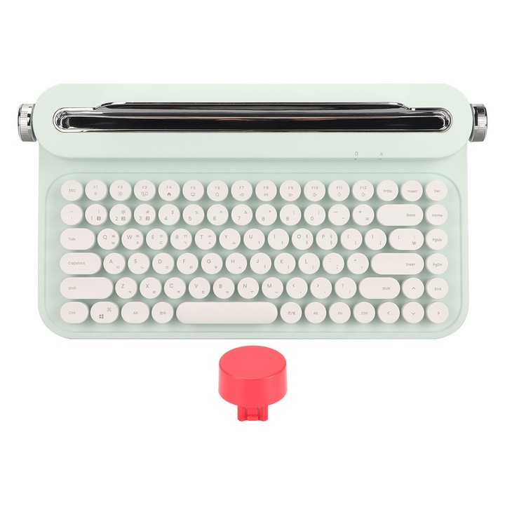 Tastatura wireless Bluetooth Jormftte, ultra-subtire, neagra, 12.9 inch, portabila, rezistenta la apa si praf