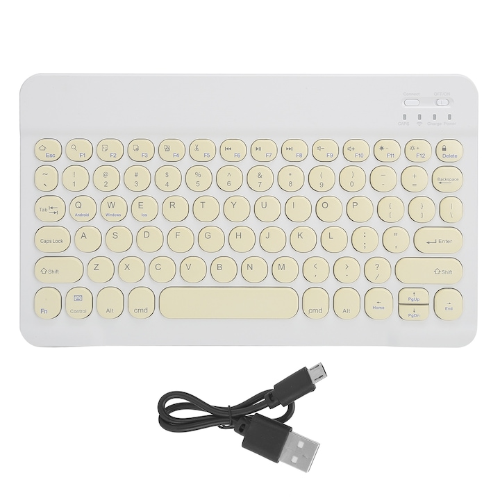 Tastatura numerica Jormftte, 21 taste, mecanica, USB, rezistenta la stropire, dimensiuni compacte