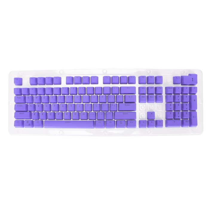 Set 10 capace de spatiu pentru tastatura mecanica Jormftte, PBT, multicolor, rezistente la uzura