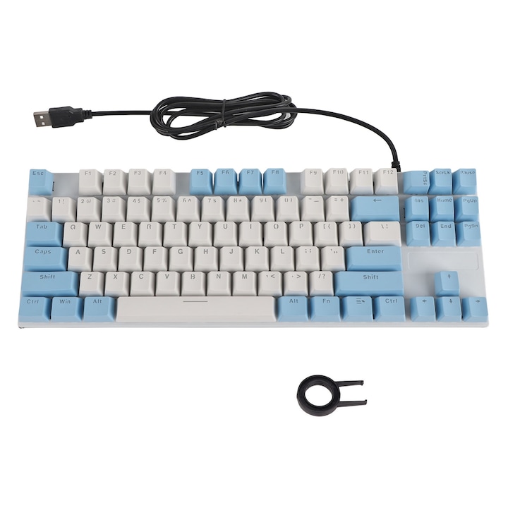 Capac de tastatura din rasina Jormftte, design ergonomic, rezistent la coroziune, roz, pentru Cherry MX