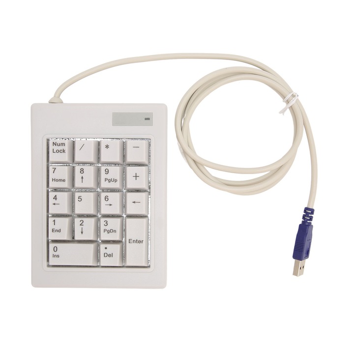 Tastatura mecanica Jormftte 87 taste, iluminare alba, design ergonomic, cablat