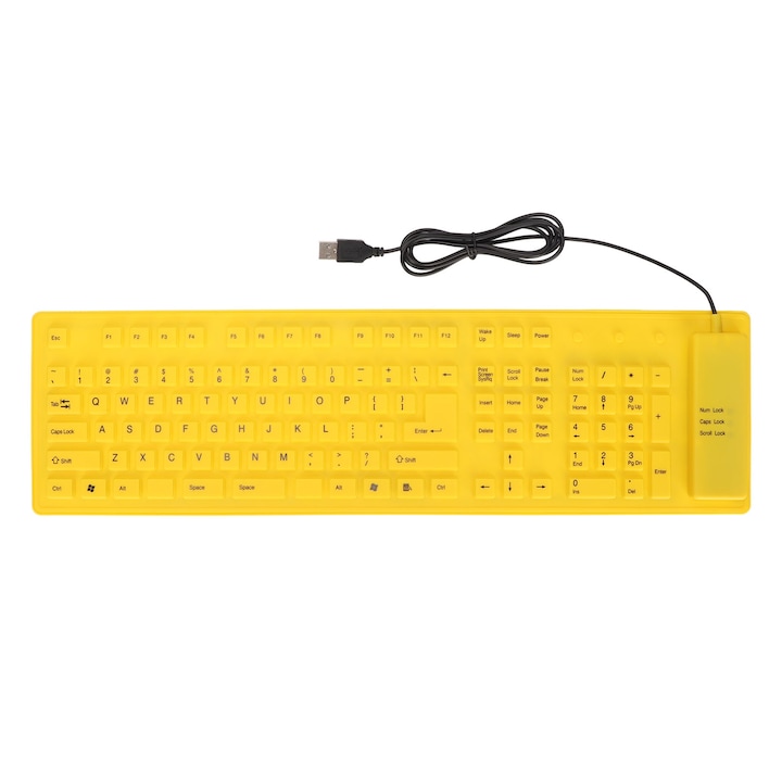 Tastatura wireless Jormftte, iluminare colorata, design ultra subtire, pentru tableta IOS