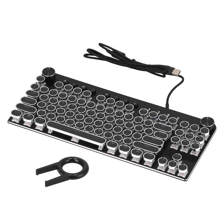 Set 73PCs Capace Tastatura Mecanica Jormftte PBT, Multicolor, Personalizabile