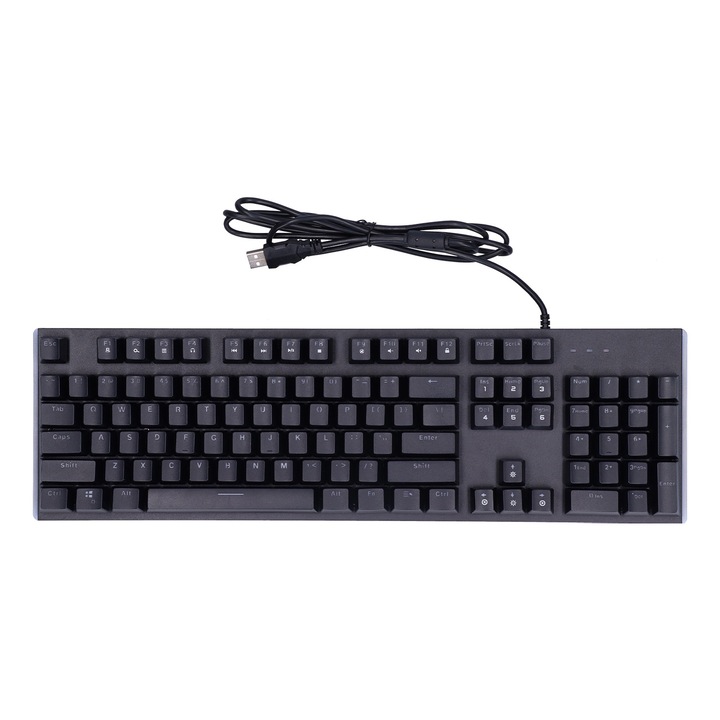 Tastatura rotativa din aliaj de aluminiu, noutate, forma speciala, accesorii universale pentru tastatura mecanica, giroscop gri