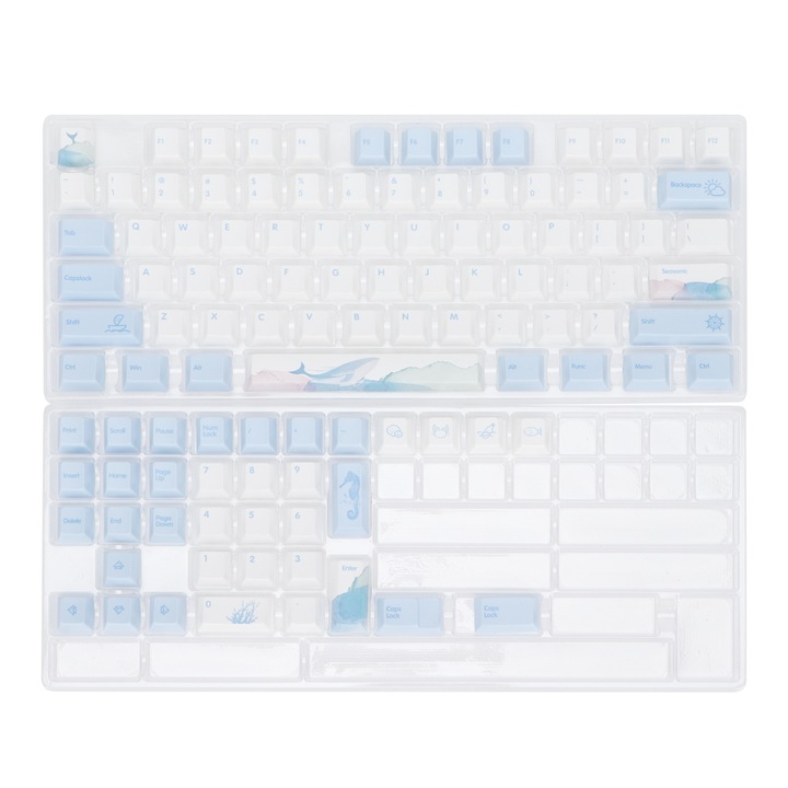Tastatura pliabila, Jormftte, 108 taste, silicon, USB, impermeabila, galben