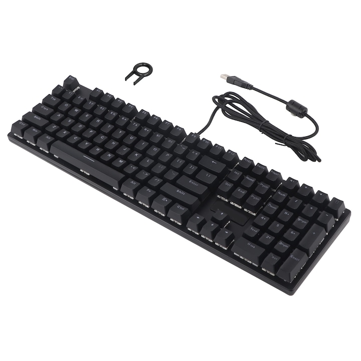 Tastatura Silica 107 Taste, Jormftte, Waterproof, Portabila, Neagra