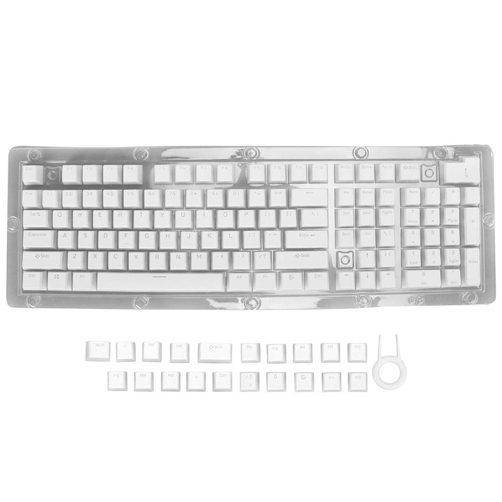 Tastatura fara fir 2.4G pentru telecomanda Android Mini tastatura USB cu 83 de taste cu touchpad