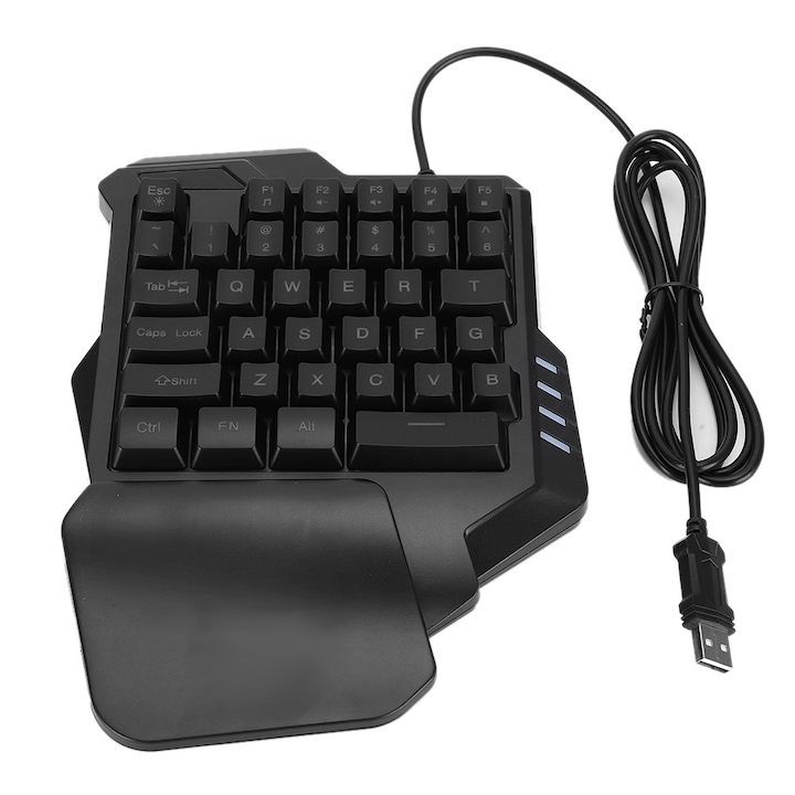 Tastatura pliabila Jormftte, 108 taste, impermeabila, silentioasa, verde