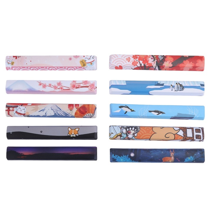 Tastatura de inlocuire 101 taste Jormftte, ABS premium, aliaj de aluminiu, pentru Lenovo, negru