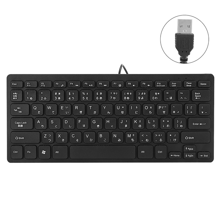 Tastatura mecanica Jormftte, 108 taste, comutator rosu, design ergonomic, cablu USB, compatibilitate extinsa