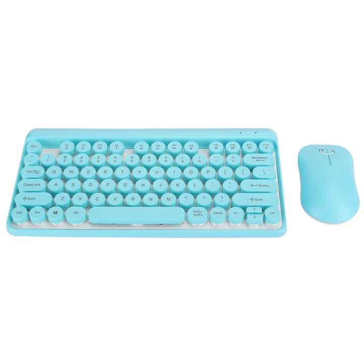 Tastatura Jormftte USB RGB cu 3 Taste, Design cu Buton Rotativ, Cablu Detasabil