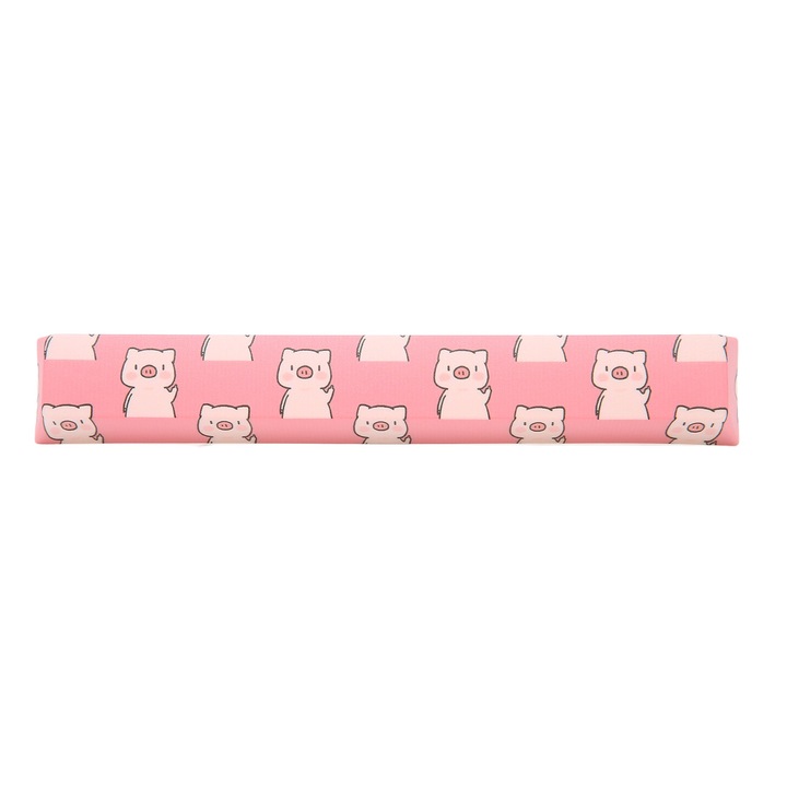 Tastatura pliabila Jormftte, wireless, roz, cu suport pentru telefon, ABS, compacta