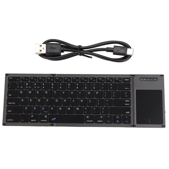 Tastatura mecanica Jormftte, 104 taste, iluminare RGB, compatibilitate extinsa, cablu