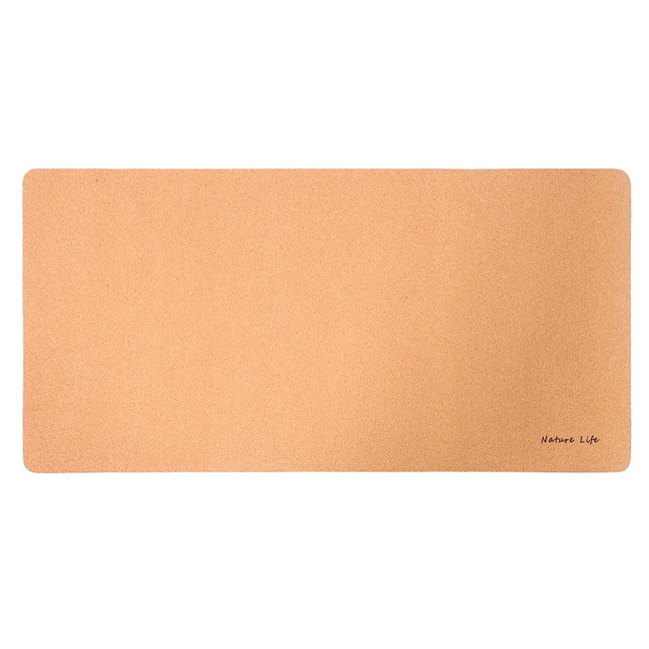 Egérpad Jormftte, természetes parafa, vízálló, 850x420x3mm