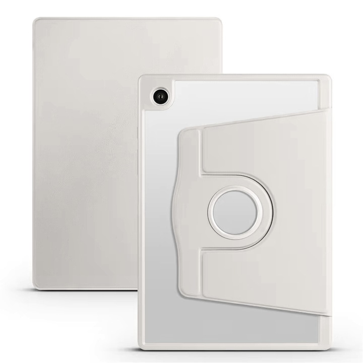 Калъф за Samsung Galaxy Tab A9+ Plus 11.0" с въртяща се стойка, Smart Cover, поддръжка на S-Pen - сив