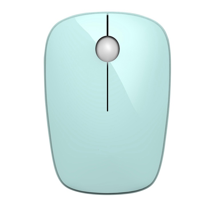 Jormftte I220 vezeték nélküli egér, 250Hz, 1600 DPI, zöld