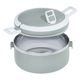 Caserola termica rotunda gri 500ml