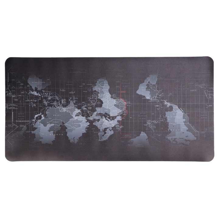 Egérpad Jormftte, PU bőr, vastagított védelem, kopásálló, 300x600x2mm