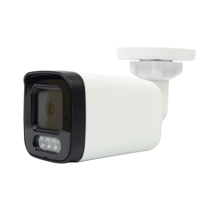 Камера за видеонаблюдение PNI IP515J POE, bullet 5MP, 2.8mm, външна, бяла