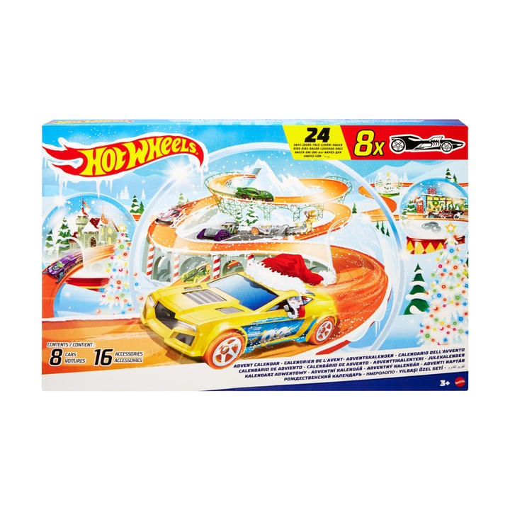 Adventi naptár Hot Wheels