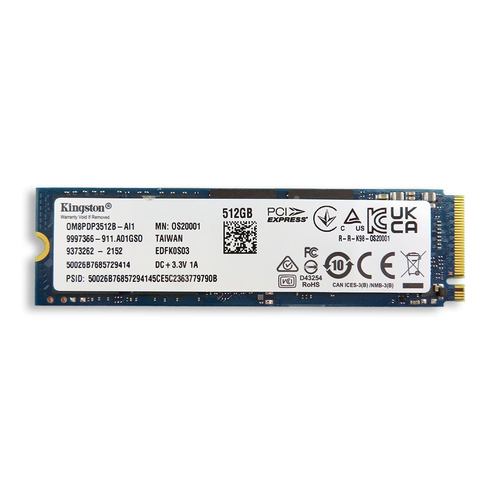 NVMe SSD 512GB 3枚セット（Samsung Kingston） Kingston KC3000 512GB M.2 PCIe NVMe (SKC3000S/512G) (Solid State