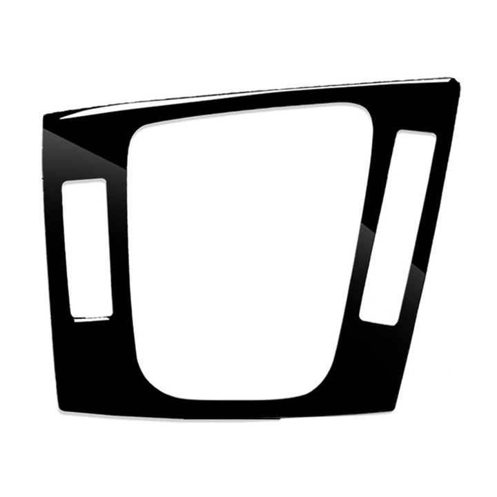 Подходящ за централен контролен панел BMW E46, пиано черно, модификация за автомобил, гланцово черна декорация, аксесоари за интериор на автомобил