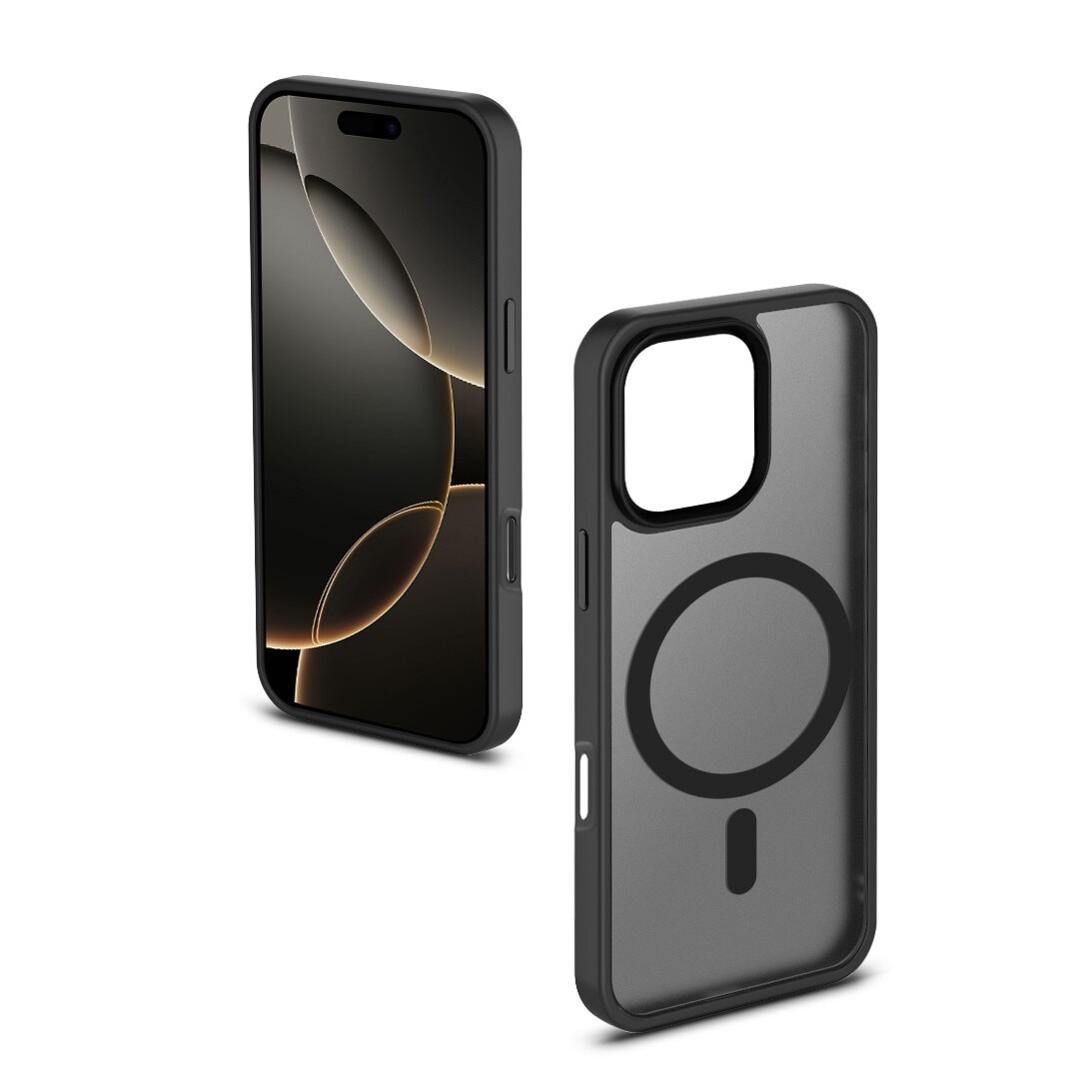 Husa de Protectie, Compatibila Apple iPhone 16 Pro Max, Doctor Shield Fantom, MagSafe - Negru