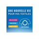 Vopsea Lichida pentru Tesaturi Mini 23 Violet - 40 ml + 1 Doza de Fixator 50 g, Bumbac, In, Matase, Viscoza, Eficient de la 40°C, IDEAL