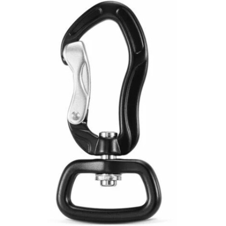 Carabiniera autoblocanta Enforose, rotire 360°, aluminiu, rezistent la intemperii, portabil, usor