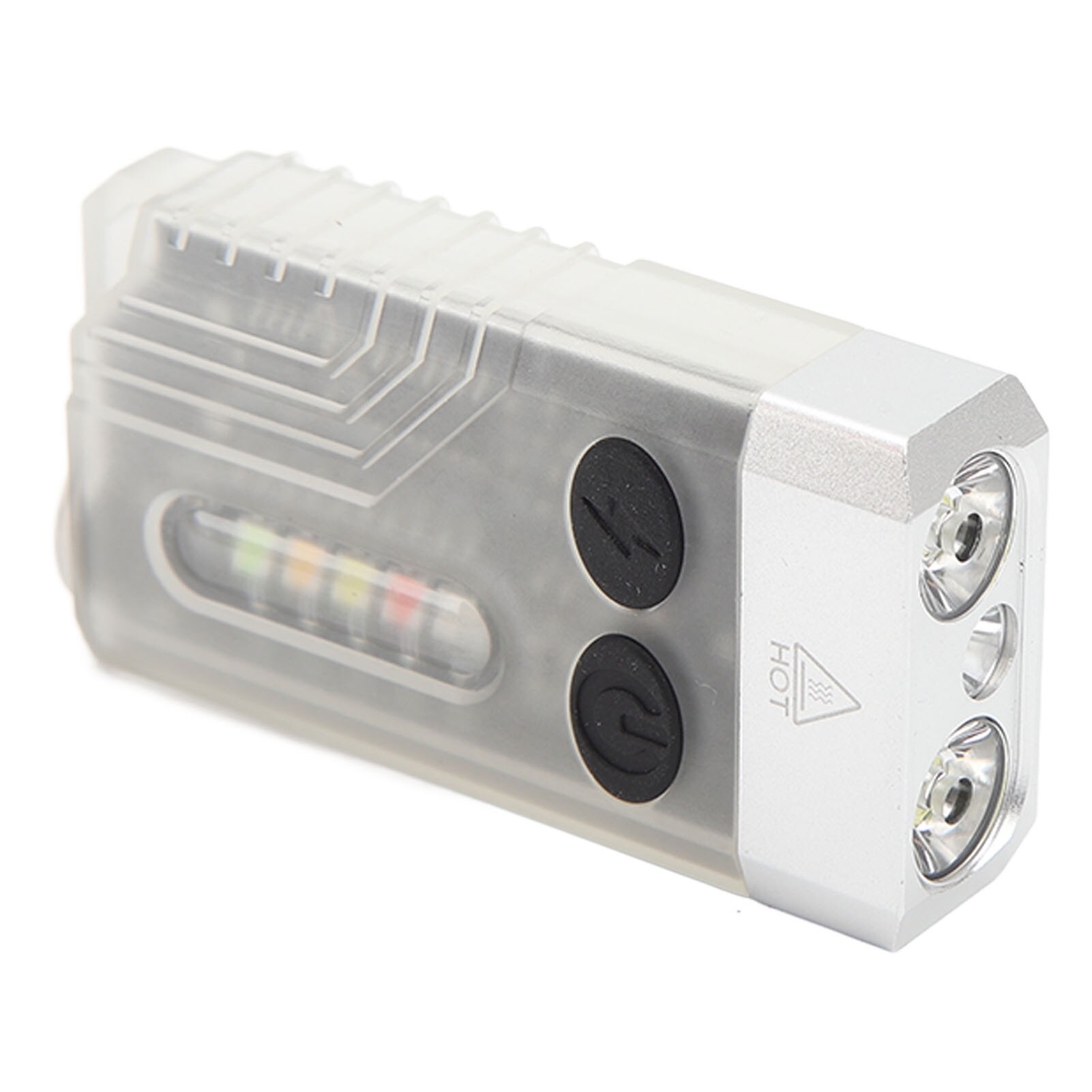 Lanterna EDC Jormftte, 1000 LM, lumina violeta 365nm, cu magnet