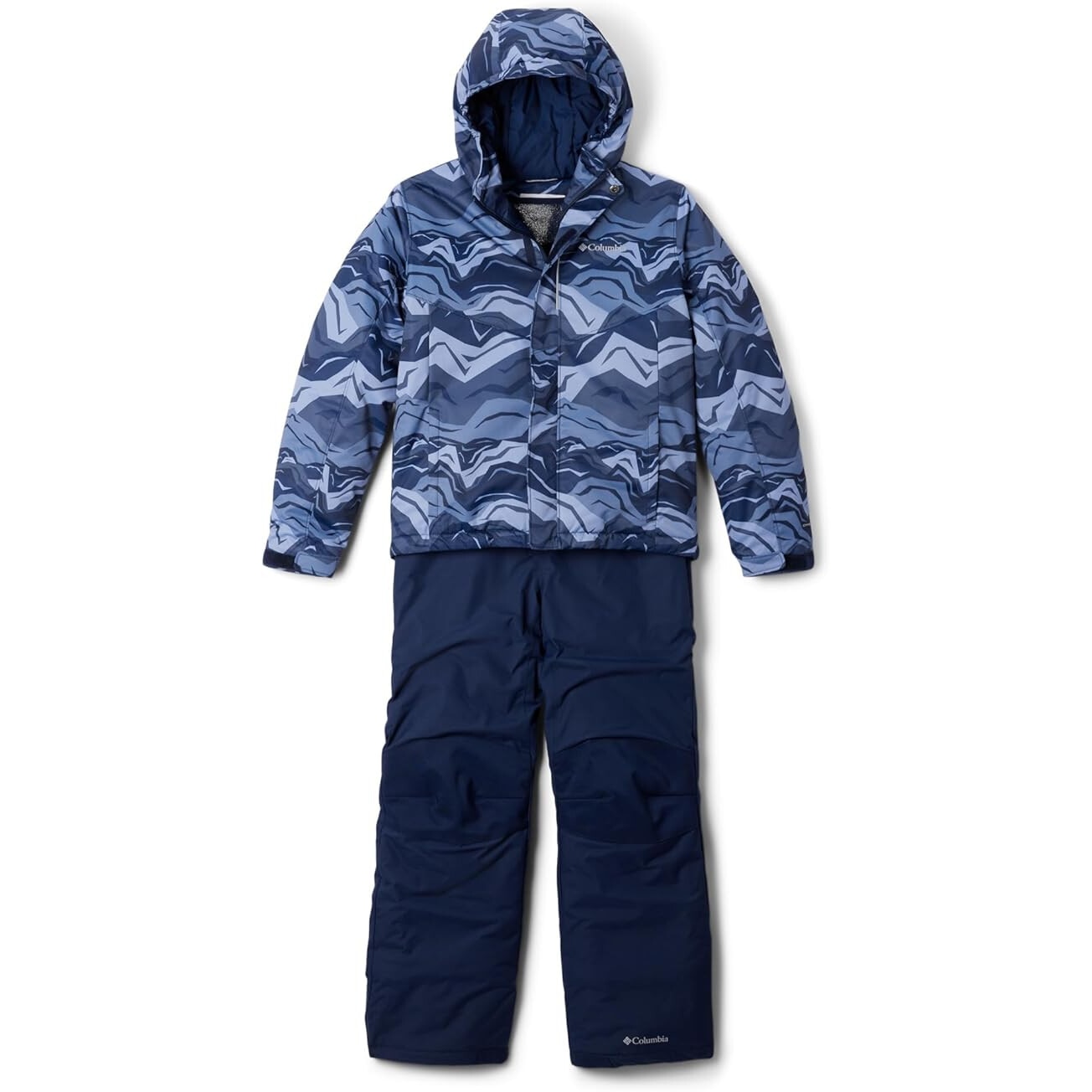 【コージィー#19 】 columbia × BLUE BLUE Costum de schi copii Columbia Buga, bleu/bleumarin, XS 116-122 CM